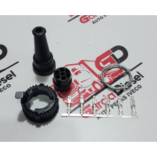 Tomada Sensor Velocimetro Eurotech/stralis/trakker/cavallino/cursor/eurocargo/daf Vdo