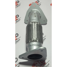 Tubo Escape Sanfonado Saida Motor Daily 3.0 Original Iveco