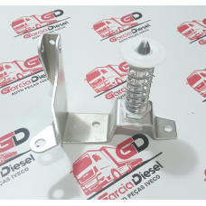 Fechadura Grade Frontal Tech/ Trakker/ Eurocargo/ Cavallino/ Cursor/ Tector Inferior Ld Garcia Diesel